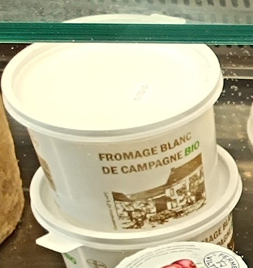 Fromage blanc campagne bio 500gr